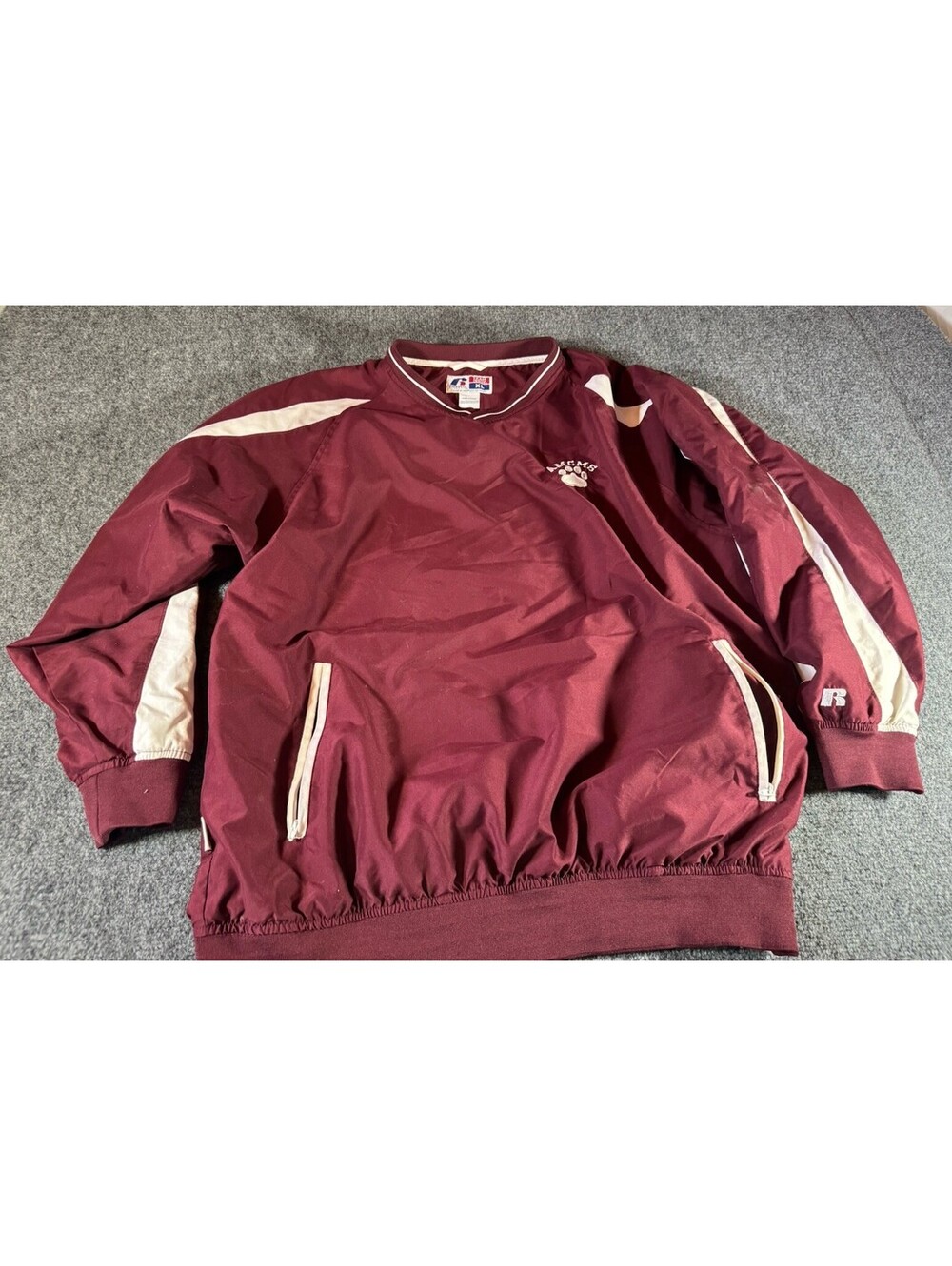 AMCMS Russell Athletic pullover XL maroon Texas A&M